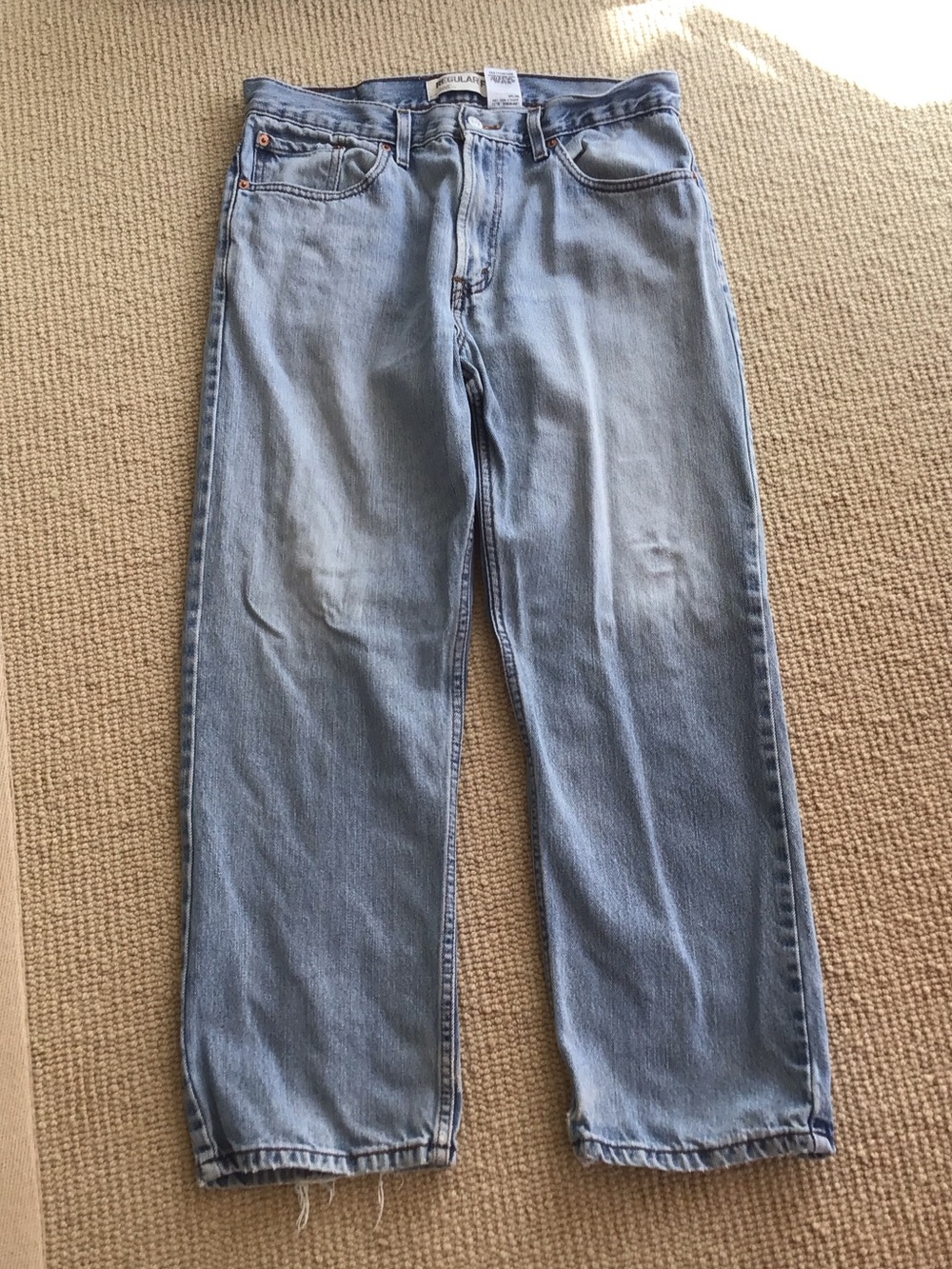 Levi's 505 Light Blue Regular Fit Men's Jeans